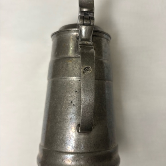 Antique German Kunstauktionshaus Günter Pewter Lidded Tankard. - Picture 8 of 11